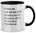 Sohn Geschenk zum Geburtstag 18 Jahre Kind Tasse Weihnachten von Mutter Vater