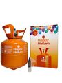 Happy Helium® Ballongas für 20 Luftballons + Füllventil | Einweg Heliumflasche