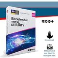 Bitdefender Total Security 2023, 1/3/5/10 Geräte - 1/2/3 Jahre, Download