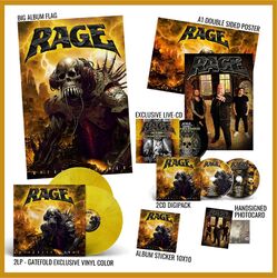 Rage "afterlifelines" limited Box-Set Vinyl 2LP Album NEU 2024