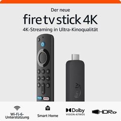Amazon Fire TV Stick 4K Medien-Streamer mit Alexa NEU OVP Schneller DHL Versand