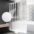 Duschvorhang 180x200cm Eva Transparent Duschvorhänge Badvorhänge Fenster Shower