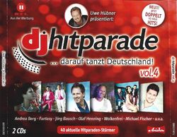 DJ HITPARADE ... DARAUF TANZT DEUTSCHLAND - DJ MIXE - VOLUME 4 - 2 CD-BOX 2014