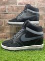 Nike Force Sky High Turnschuhe Turnschuhe schwarz UK 7 629746-009