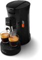 Philips Senseo® CSA240/20/A Select Kaffee Pad Maschine/Schwarz/ 2 St. Padhalter