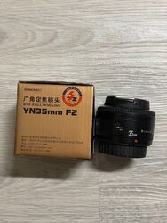 Yongnuo EF 35mm f/2.0 Objektiv für Canon