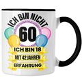 Trendation -  60. Geburtstag Tasse Frau Geschenk 60er Geschenkidee 60 Mutter Fra