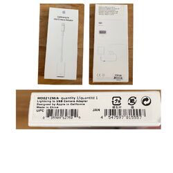 Apple Lightning to USB Camera Adapter - Neu OVP - MD821ZM/A