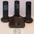 Siemens Gigaset Haus Telefon Schnurlos - C570A - Anrufbeantworter DECT Duo Trio