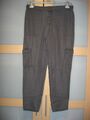 Damen Sommer Hose, Gr. 38, Schwarz, Viskose/Polyester, "Jake*s"