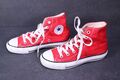 Converse All Star Classic Hi Unisex Sneaker Chucks Canvas rot weiß Gr. 36 SH326