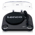 Lenco LS-40BK Plattenspieler mit integrierten Lautsprechern