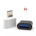 USB C auf USB A Adapter OTG USB Stick OTG Adapter Smartphone Kfz Samsung Macbook