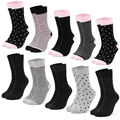 Occulto Damen Muster Socken 10 Paar (Modell: Milka)