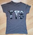 Original Take That T-Shirt Gr. XS / S grau von 2010 getragen für Damen TT5