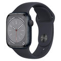 Apple Watch Series 8 Aluminum 41mm - GPS - Mitternacht - Sehr gut