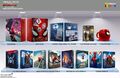 Marvel Spider-Man Far From Home 4K UHD Blu-ray Filmarena Maniacs One Click Box