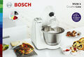 Bosch Küchenmaschine MUM58234 CreationLine weiß/silber 1000 Watt Edelstahl 3,9 L