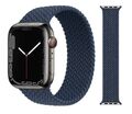 Original Apple Braided Geflochtenes Solo Loop Armband 42/44/45/49mm Abyss Blue