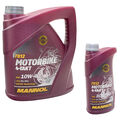 MANNOL Motoröl 4-Takt 10W40 API SL 5 Liter für Suzuki Triumph Yamaha Moto Guzzi