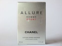 Chanel Allure Homme Sport AFTER-SHAVE Lotion 50ml -1.7 Oz BNIB Retail Sealed OVP