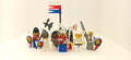 LEGO® Sortiment Minifiguren 5x Castle Kingdoms Löwenritter mit Schwert und Schil