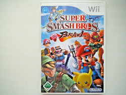 SUPER  SMASHBROS.  --    BRAWL   --(Nintendo Wii), komplett mit Anleitung