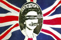 SEX PISTOLS FLAGGE FAHNE GOD SAVE THE QUEEN # 2 POSTERFLAGGE POSTER FLAG STOFF