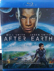 Bluray - AFTER EARTH (Will Smith/Jaden Smith)  FSK 12 - Wendecover **Top**