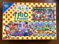 Falcon Enid Blyton Toyland Trio 3 Puzzles Noddy 32,45,60 Stück KOMPLETT! 