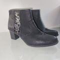 Rieker Damen Stiefeletten Gr.39 Sehr Gut ( Karton24 )