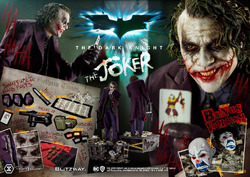 Prime 1 Blitzway Dc Die Dunkel Knight Joker Bonus Version ⅓ Third Maßstab Statue
