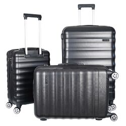 Koffer Hartschalenkoffer Trolley Kofferset Reisekoffer M-L-XL-Set