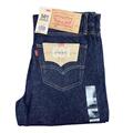 Levis® 501 Herren Denim Jeans dunkelwaschblau Originalpassform gerade Beinhose