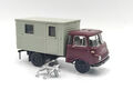 Fertigmodell, Robur LO 2501 mit Stahlkoffer, ostparts/ Brekina , 1:87 / H0,