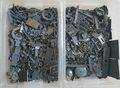 Lego 1 KG DUNKELGRAU STEINE PLATTEN SONDERTEILE Kiloware Sammlung Konvolut