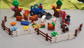 (B1) Lego Duplo • Bauernhof Traktor Tiere Zäune Pferde Kühe Schweine Bäume Bauer