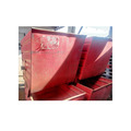 Stahlcontainer, Stapelkipper, Volumen 0,55m3,rot lackiert