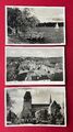 3 x Foto AK RATZEBURG in Lauenburg 1939/41 Am Küchensee, Markt und Dom  ( 131025