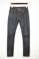Nudie Jeans & Co. Grim Tim Org. Dry Navy Jeans Herren W30/L34 Slim Fit Knöpfe