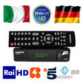 Tivusat HD Receiver + Karte aktiviert Telefunken TFK-S2000 RAi Mediaset + Deutsc