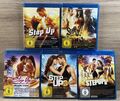 5x Blu-Ray • Step Up 1 + 3+To The Streets + All in + Miami Heat #B7