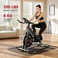 LCD-Anzeige Heimtrainer Indoor Cycling Fitness Bike Fahrrad Trimmrad Hometrainer