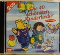 Doppel Musik CD Die 40 schönsten Kinderlieder Neuware in Folie incl. Porto