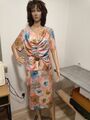 Damen Kleid Sommerkleid 2-teilig Rock und Bluse Gr.42 vom Schneider gefertigt