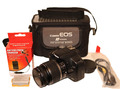 Canon Eos 500D digitale Spiegelreflexkamera mit Zubehörpaket sehr guter Zustand!