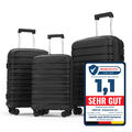 Koffer Reisekoffer Hartschalenkoffer & Trolley Rollkoffer Handgepäck M-L-XL-Set