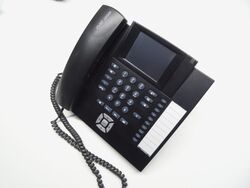 Auerswald COMfortel 1400 ISDN schwarz Systemtelefon + Rechnung inkl. 19% MwSt