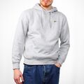 (S) Lacoste Hoodie Kapuzenpulover Sweatshirt Sweater Pulli Basic Grau