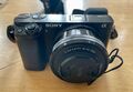 Sony Alpha a6000 24,3MP Spiegellose Systemkamera - Schwarz (Kit mit 16-50mm...